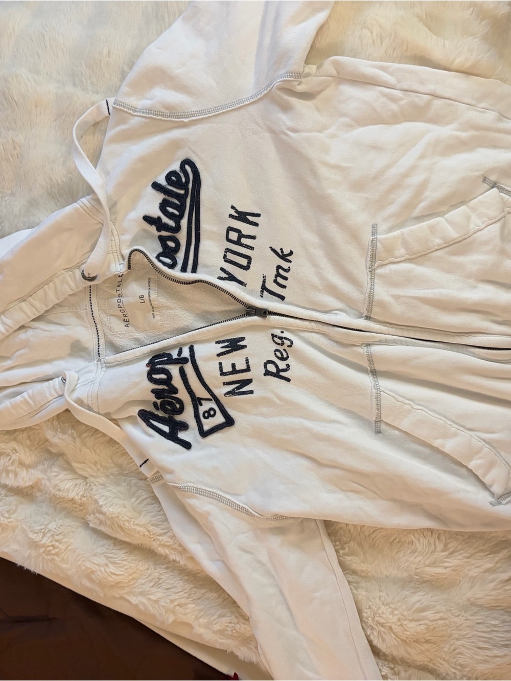 Vintage Aeropostale zip up Hoodie